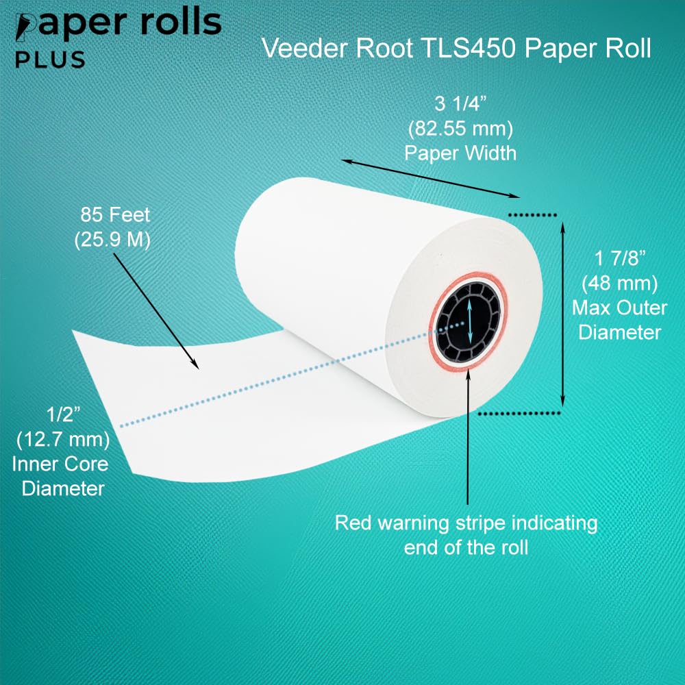 Amazon.com : Veeder Root TLS450 Fuel Tank Monitor Paper - 3 1/4